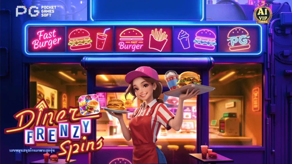 รีวิวเกม Diner Frenzy Spins
