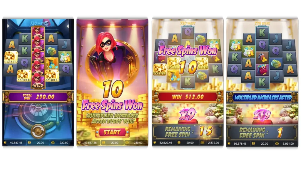 รีวิวเกม Heist Stakes