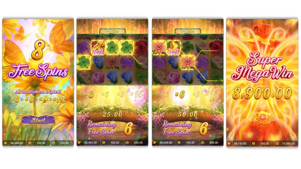 รีวิวเกม Butterfly Blossom

