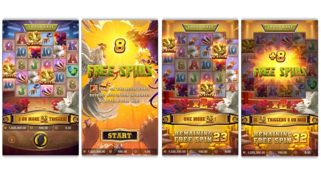 รีวิวเกม Rooster Rumble
