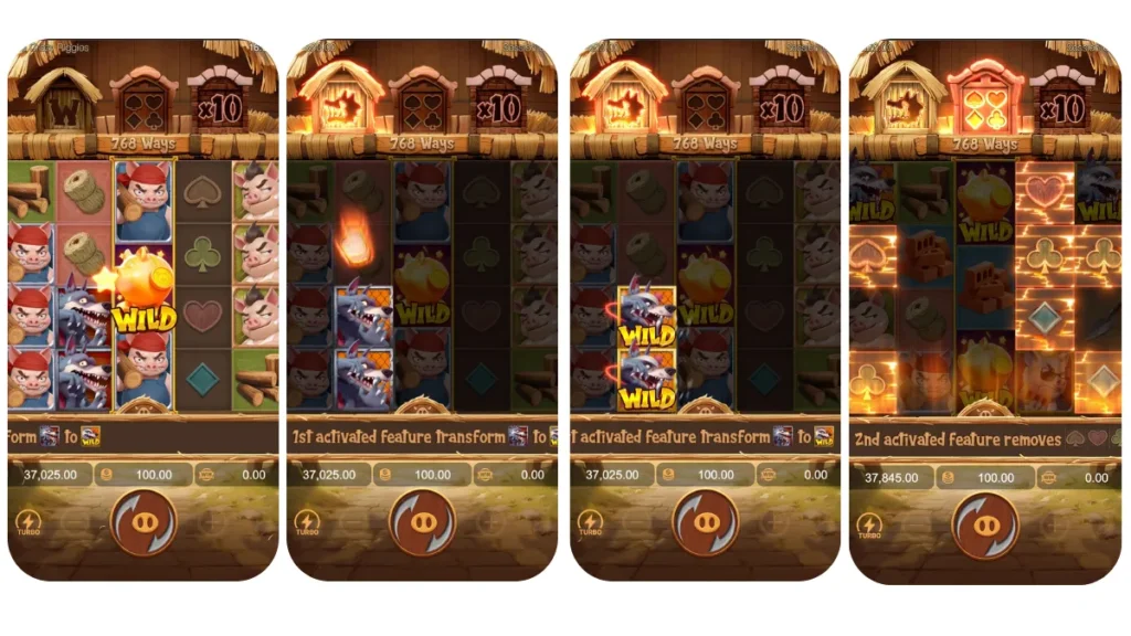 รีวิวเกม Three Crazy Piggies