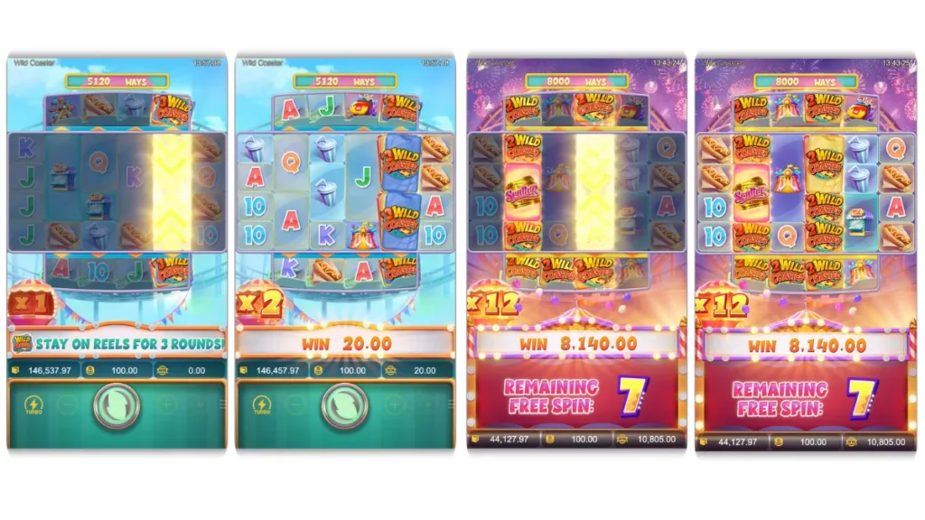 รีวิวเกม Wild Coaster
