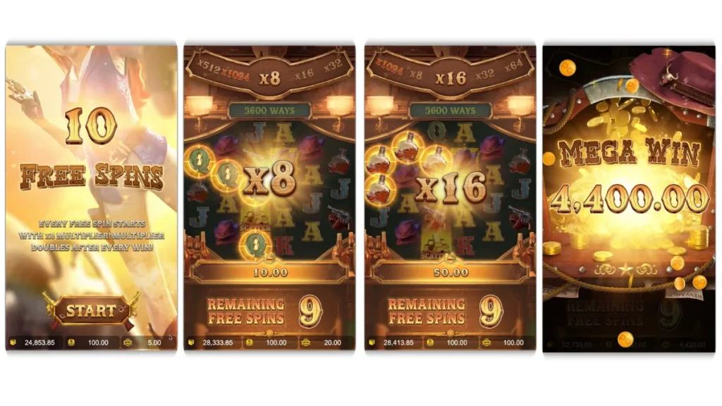 รีวิวเกม Wild Bounty Showdown
