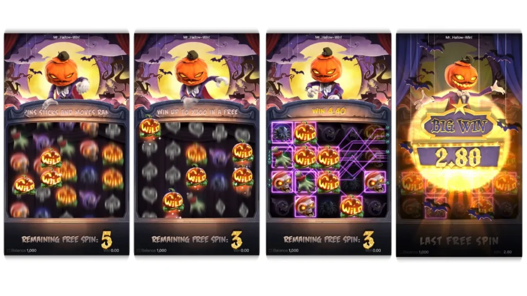 รีวิวเกม Mr.Hallow-Jackpot