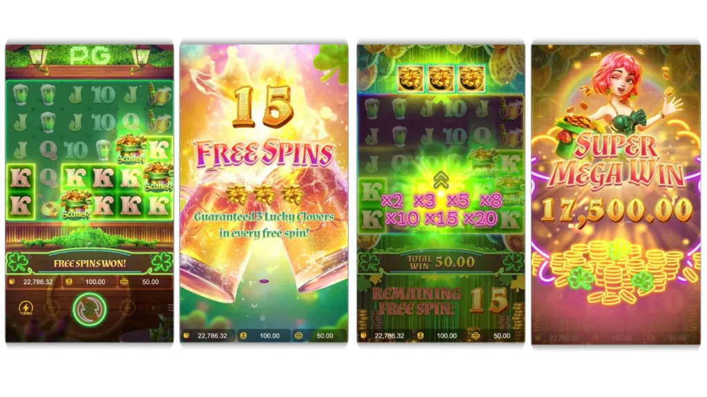 รีวิวเกม Lucky Clover Riches
